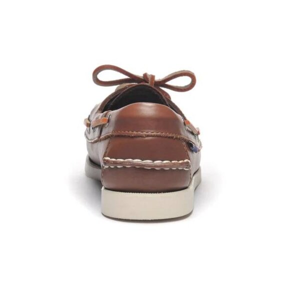 Sebago Brown Portland Boat Shoes NWT Never Used Size 7 - Picture 4 of 8